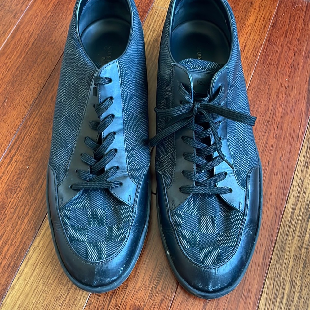 Black Louis Vuitton Shoe